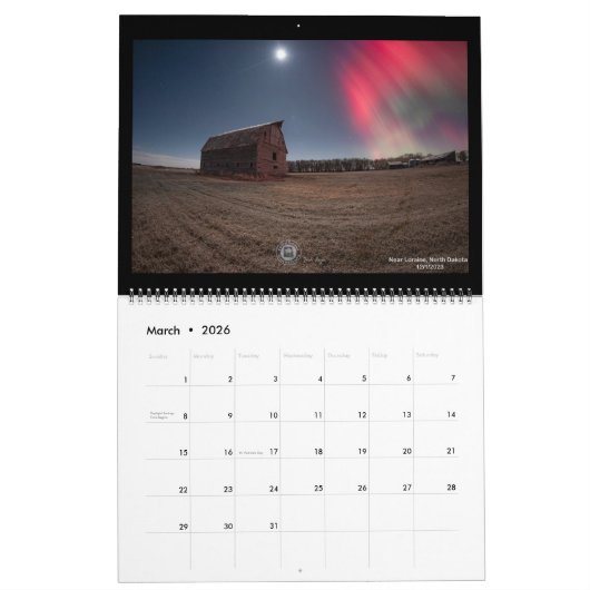 Calendrier CDSWXC 2025 par Josh Frye (Mar 2026)