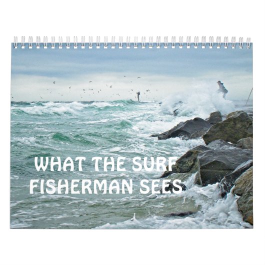 Calendrier - CE QUE LE PÊCHEUR SURF VOIT (Protection)