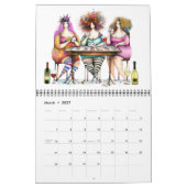 Calendrier Célébrer les COURBES (Mar 2027)