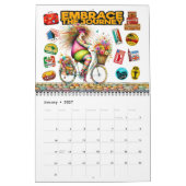 Calendrier Célébrer les COURBES (Jan 2027)