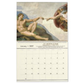 Calendrier Célèbres chefs-d'oeuvre d'art de tous les temps gr (Jan 2027)