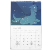 Calendrier Céleste Vintage, Signes des constellations du zodi (Jan 2026)