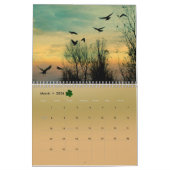 Calendrier Celestial Crows 2026 Calendar (Mar 2026)