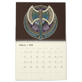 Calendrier celtique d'art (Feb 2026)