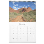 Calendrier centre rouge australie 2025 (Mar 2026)