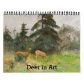 Calendrier Cerf en art (Protection)