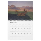 Calendrier Cerf en art (Feb 2026)