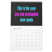 Calendrier "C'est l'année..." Citations d'Encouragement (Jan 2027)