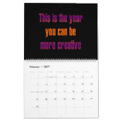 Calendrier "C'est l'année..." Citations d'Encouragement (Feb 2027)