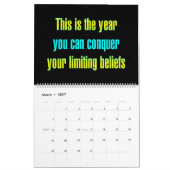 Calendrier "C'est l'année..." Citations d'Encouragement (Mar 2027)