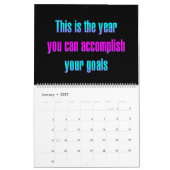 Calendrier "C'est l'année..." Citations d'Encouragement (Jan 2027)