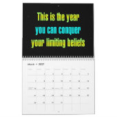 Calendrier "C'est l'année..." Citations d'Encouragement (Mar 2027)