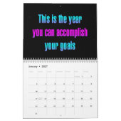 Calendrier "C'est l'année..." Citations d'Encouragement (Jan 2027)
