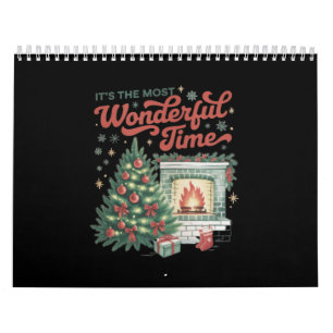 Calendrier C'est le plus merveilleux moment de Noël Vintage