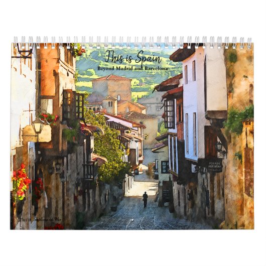 Calendrier C'est l'Espagne- Au-delà de Madrid et Barcelone (Protection)