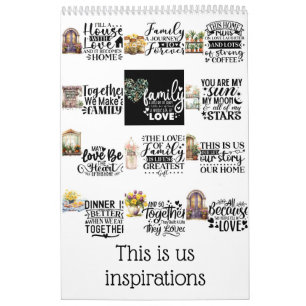 Calendrier C'est nous des inspirations