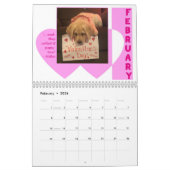 Calendrier C'est un Lab's World de 12 mois (Feb 2026)