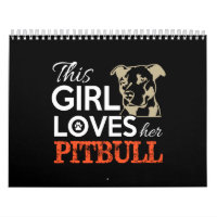 cette fille adore son pitbull