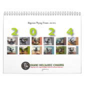 Calendrier Chaises volantes nigérianes (Art AI) (Protection)