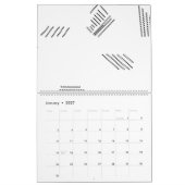 Calendrier Chalice horizontal, argenté (Jan 2027)