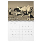 Calendrier Chameaux du Moyen-Orient (Mar 2026)