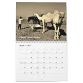 Calendrier Chameaux du Moyen-Orient (Mar 2027)