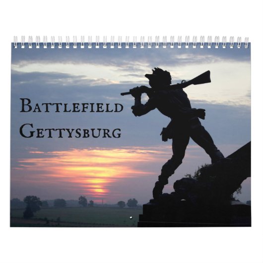 Calendrier Champ de bataille de Gettysburg (Protection)