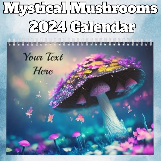 Calendrier Champignons mystiques 2024