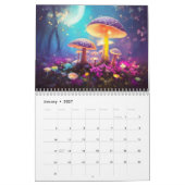 Calendrier Champignons mystiques 2024 (Jan 2027)