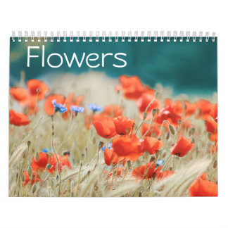 Calendrier Champs de fleurs