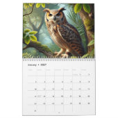 Calendrier Chants d'oiseaux à travers l'année  (Jan 2027)