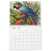 Calendrier Chants d'oiseaux à travers l'année  (Feb 2027)