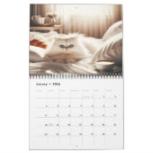Calendrier Charme de chat persan toute l'année 20XX (Jan 2026)