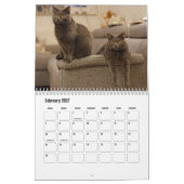Calendrier Chartreux (Feb 2027)