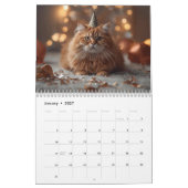 Calendrier Chat 2026 | Calendrier Mural 12 Mois (Jan 2027)