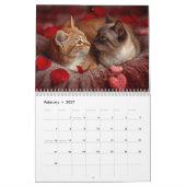 Calendrier Chat 2026 | Calendrier Mural 12 Mois (Feb 2027)