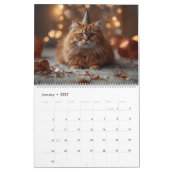 Calendrier Chat 2026 | Calendrier Mural 12 Mois (Jan 2027)