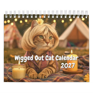 Calendrier Chat décoiffé