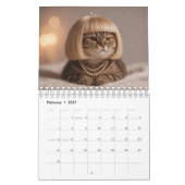 Calendrier Chat décoiffé (Feb 2027)