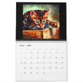 Calendrier Chat du Bengale (Mar 2027)