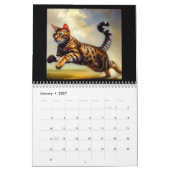 Calendrier Chat du Bengale (Jan 2027)