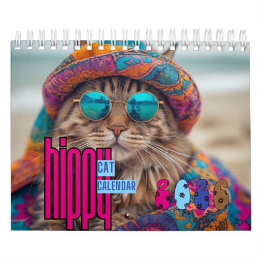 Calendrier Chat Hippie, Chat (Protection)