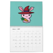 Calendrier chat mignon avec amour et paix (Mar 2027)