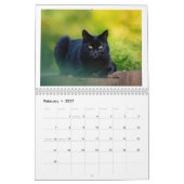 Calendrier Chat Noir 2027 (Feb 2027)