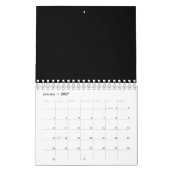 Calendrier Chat Noir Présent De Mon Noël (Jan 2027)
