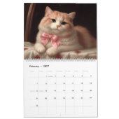 Calendrier Chat Shabby Chic 2027 (Feb 2027)