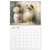 Calendrier Chat Shabby Chic 2027 (Mar 2027)