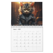 Calendrier Chat Thug, Calendrier Chat Gangster, Ch (Mar 2027)