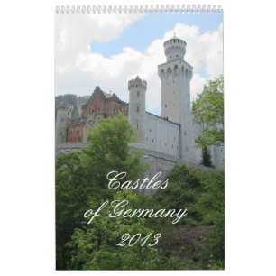 Calendrier Châteaux d'Allemagne 2013