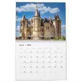 Calendrier Châteaux de la Loire - Palais en France (Mar 2026)